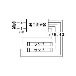 TOSHIBA（東芝） 共進 蛍光灯用インバーター安定器 FHF54（54W