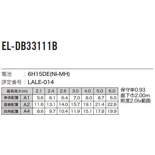 三菱電機（MITSUBISHI ELECTRIC） 三菱 非常用照明 埋込形 電池内蔵形
