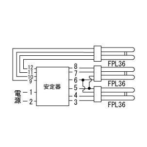 三菱（MITSUBISHI） 共進 コンパクト蛍光灯用インバーター安定器 FPL36