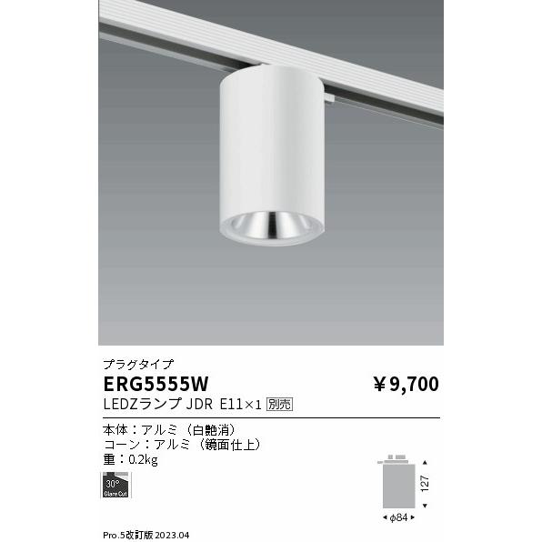 遠藤照明 ENDO LEDシーリングダウンライト 配線ダクトレール用 白