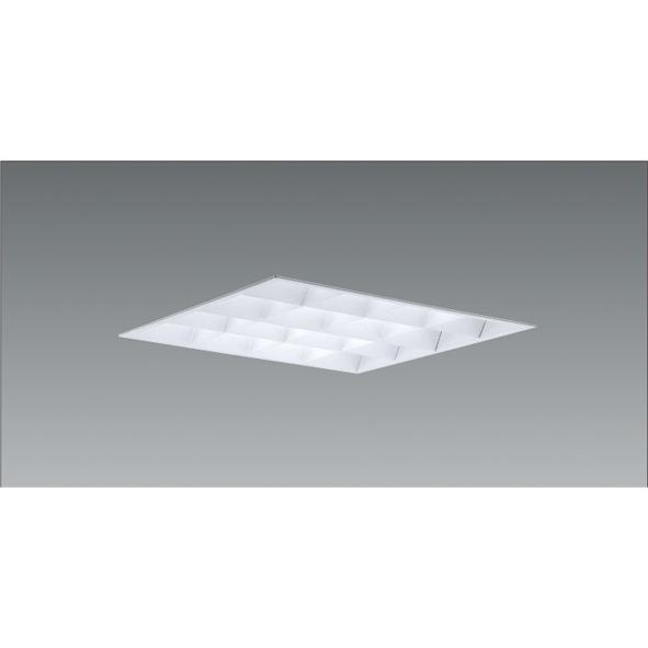 ENDO　LEDスクエアベースライト　FHP45W×4灯相当　埋込穴□600mm　白ルーバ形　ERK9059W（ランプ別売）