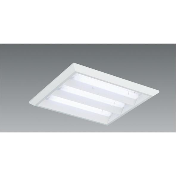 ENDO　LEDスクエアベースライト　FHP32W×4灯相当　直付形　下面開放形　非調光　ERK9909W（ランプ別売）