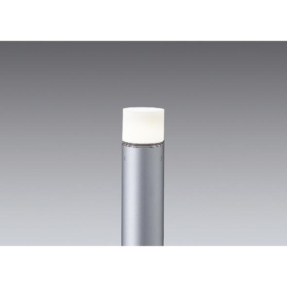 ENDO　LED庭園灯 フロストクリプトン球40W相当 防雨形 シルバー　ERL8215SA+L223SA（ランプ別売）