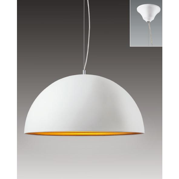 ENDO　LEDペンダント 白熱球60W形相当 直付タイプ 6500K-2700K 無線調光 レザーサテン仕上（白）　ERP7343WB （ランプ別売）