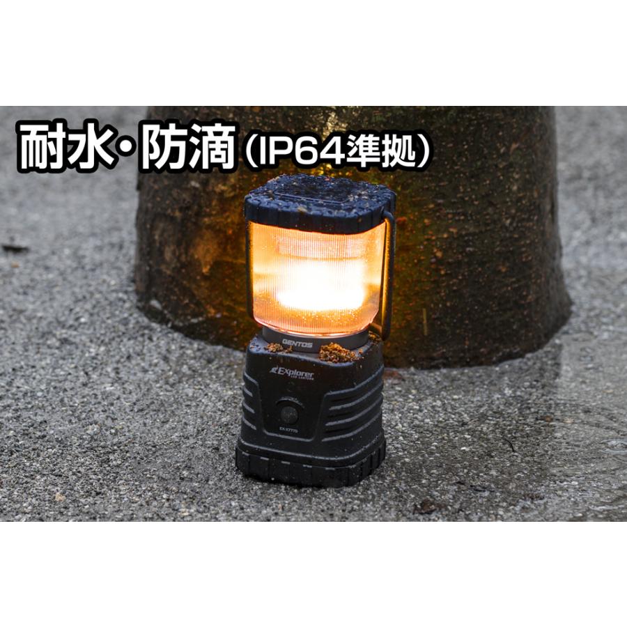 GENTOS（ジェントス） Explorerシリーズ LEDランタン 超暖色LED(1800K