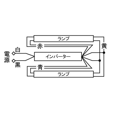 東西電工 蛍光灯用インバーター安定器 FLR110（110W） 2灯