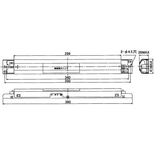 TOSHIBA（東芝） 蛍光灯用インバーター安定器 FHP105（105W