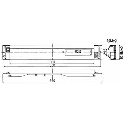 TOSHIBA（東芝） 蛍光灯用インバーター安定器 FLR110（110W