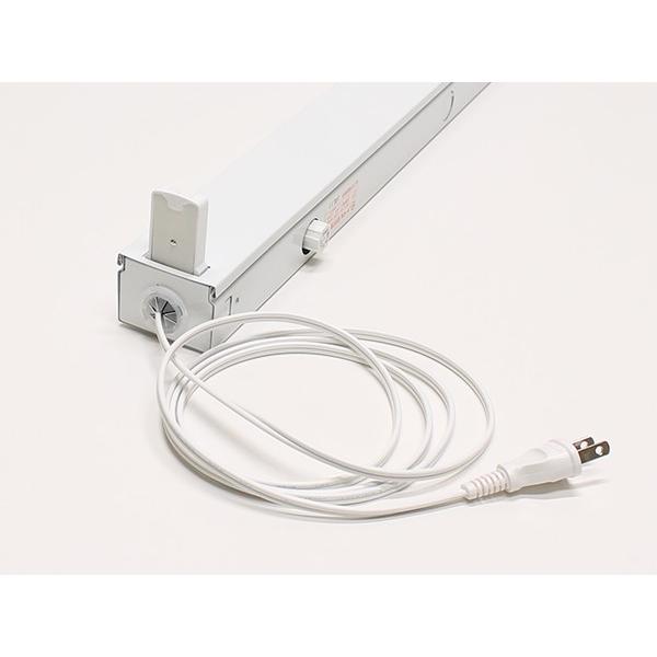 ☆ 簡易照明器具セット ノーベル20W蛍光灯用笠なし型照明器具(トラフ