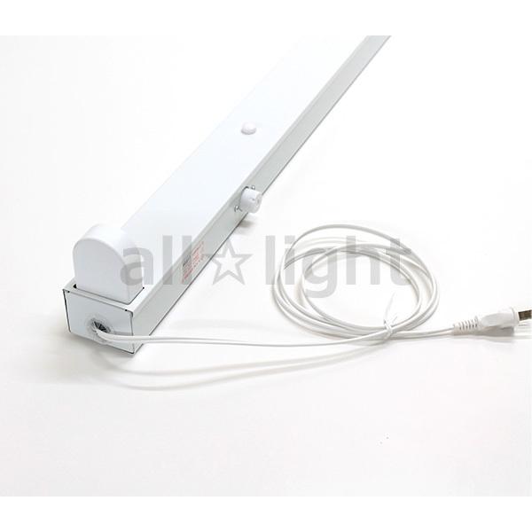 ☆ 簡易照明器具セット ノーベル40W蛍光灯用笠なし型照明器具(トラフ