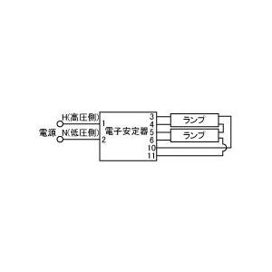 三菱（MITSUBISHI） コンパクト蛍光灯用インバーター安定器 FPL55(55W