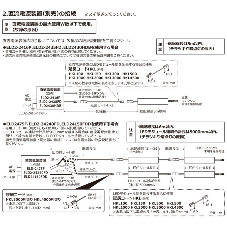 DNライティング 棚下・間接照明用LEDモジュール FXD-LED2 フレキシブル