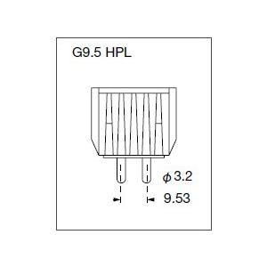 ウシオ電機 USHIO セラミックベースハロゲンランプ HPL