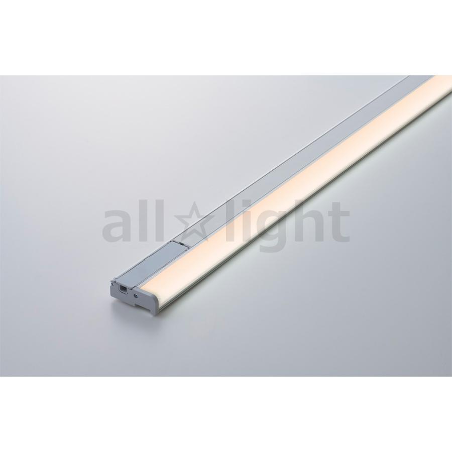 プリンス　LED棚下照明器具　ディーライン　Jシリーズ　Bタイプ　拡散カバー（Rタイプ）　全長1370mm　温白色　3500K　JBR1370WW/A ※受注生産品