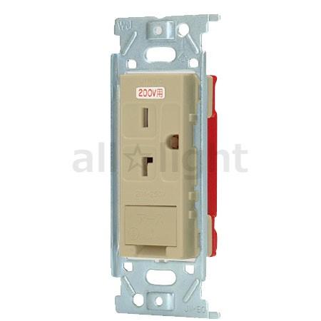 神保電器（JIMBO） J・WIDEシリーズ 埋込アースターミナル付15A・20A