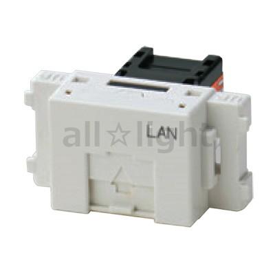神保電器（JIMBO） LAN用埋込モジュラージャック Cat5e対応 8極8心用 