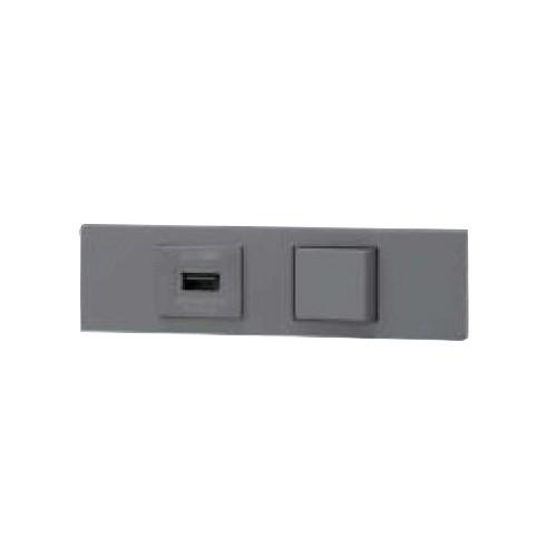 神保電器（JIMBO） NKシリーズ 家具・機器用USBコンセント+3路スイッチ
