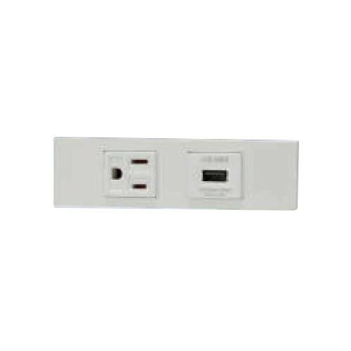 神保電器（JIMBO） NKシリーズ 家具・機器用接地コンセント+USB 