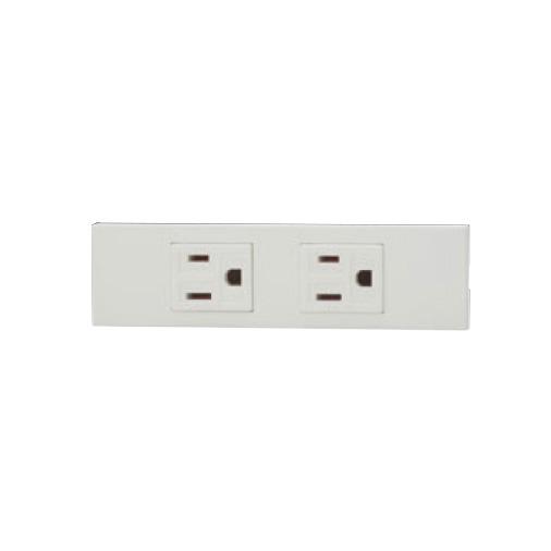 神保電器（JIMBO） NKシリーズ 家具・機器用接地コンセントセット(什器