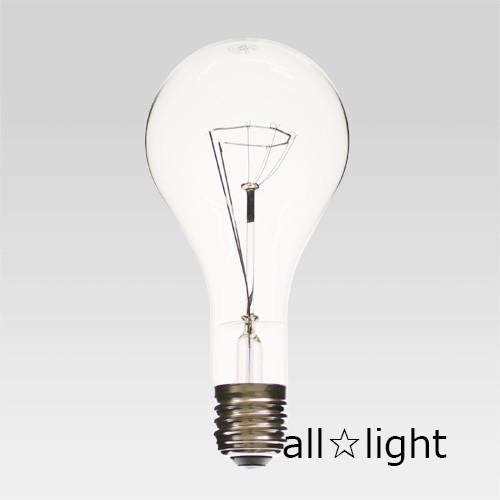 舶用電球 耐振電球 クリヤー 110V用 500W E39口金 PS110(外径110mm