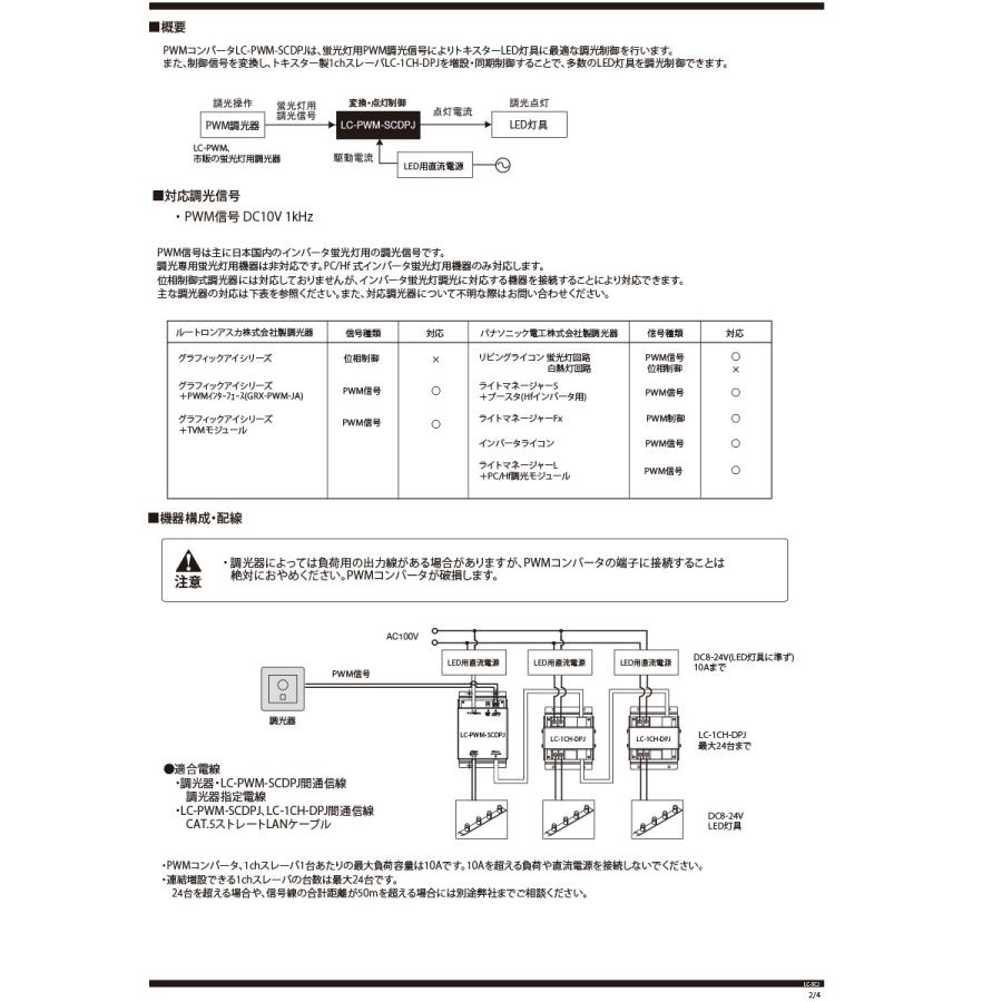 TOKISTAR　PWMコンバータ　LC-PWM-SCDPJ | トキスター | 02