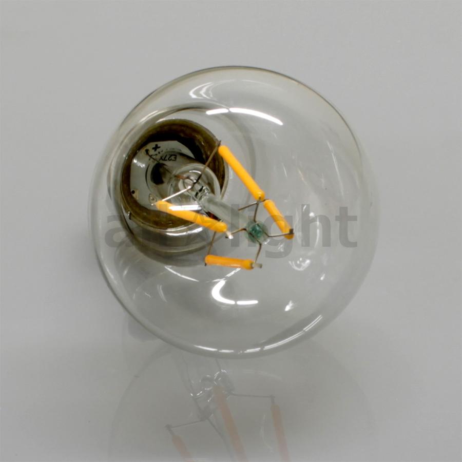 ☆ LEDフィラメントバルブ LED電球 一般電球形 クリア A19 E26 100V 4W