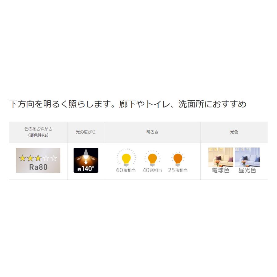 Panasonic（パナソニック） パルックLED電球 ミニクリプトン形(小形
