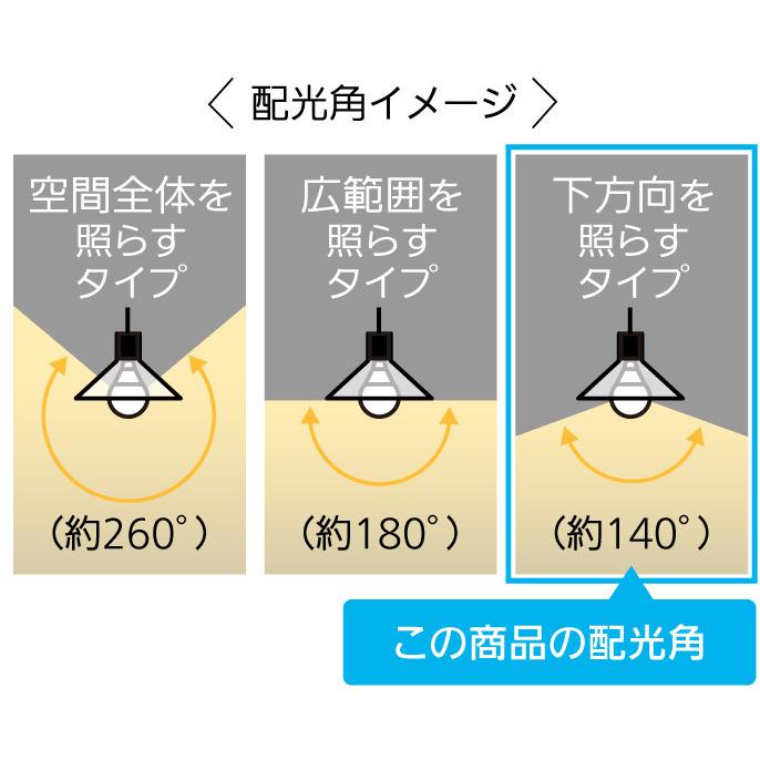 Panasonic（パナソニック） LED電球 一般電球タイプ 下方向を照らす