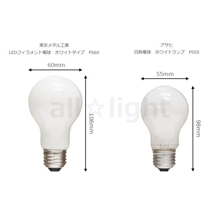 東京メタル 東京メタル工業 LED電球 LEDフィラメント電球 一般電球形