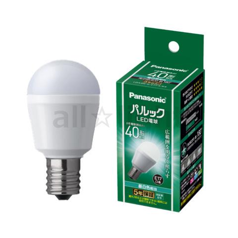 ライト・照明 Panasonic パナソニック LED電球 パルック 小形 40 60W 9個