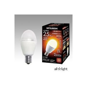 三菱（MITSUBISHI） LED電球 MILIE(ミライエ) 小形電球形 電球色タイプ 