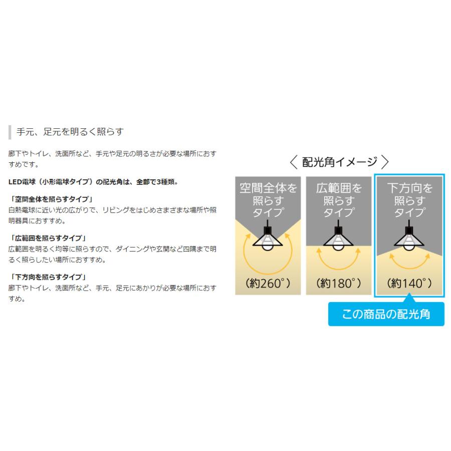Panasonic（パナソニック） パルックLED電球 ミニクリプトン形(小形