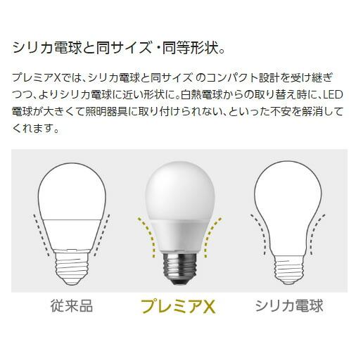 Panasonic（パナソニック） LED電球 一般電球タイプ プレミアX 全方向