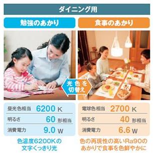 Panasonic（パナソニック） LED電球 一般電球形 光色切替えタイプ(電球