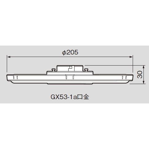 TOSHIBA（東芝） LEDユニットフラット形 1200シリーズ φ205 昼