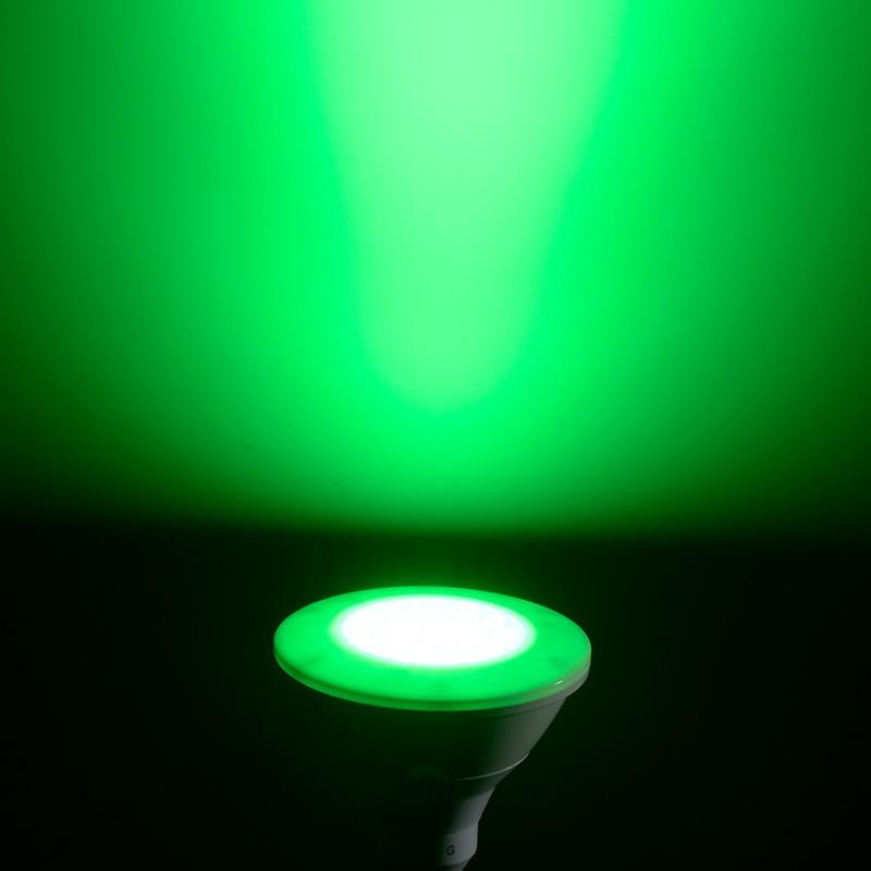 オーム電機　LEDカラー電球 ビームランプ形 調光器対応 防雨型(IP65) 屋外・屋内兼用 12.8W 全光束750lm E26口金 グリーン(緑色)　LDR13G-W/D 11 (06-0959)｜alllight｜04