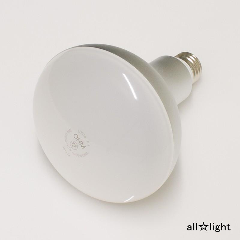 蛍光灯・電球 OHM LDR16L-W 9 OHM（オーム電機） LED電球 レフランプ形 屋内専用 電球色 16W