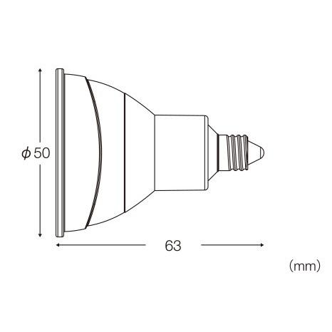 USHIO　LED電球 ダイクロハロゲン形 Cシリーズ 2700K(電球色) 15°(狭角) JDR110V40W相当 E11 シングルコア 調光対応 高演色Ra93　LDR5L-N-E11/D/27/5/15-HC-C｜alllight｜02