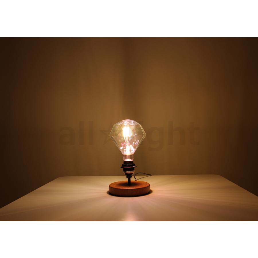 オーブ LED電球 オーロラ D120 ダイヤ形 ダイヤカット フィラメント