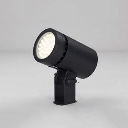東芝　屋外用ＬＥＤ小形丸形投光器　昼白色　広角形　70Wコンパクトメタルハライド器具相当　グレーイッシュブラック　LEDS-04801NW-LS9