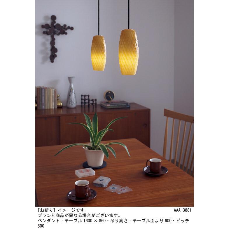 パナソニック　天井吊下型　LED（電球色）　ペンダント　ガラスセードタイプ・直付タイプ　白熱電球60形1灯器具相当　乳白つや消し　LEDランプ付　LGB15026F_5