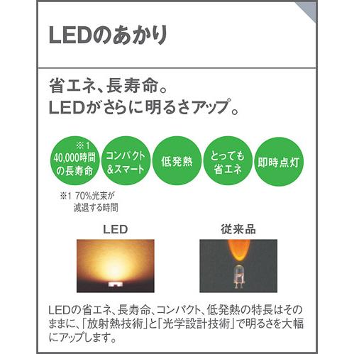 パナソニック　小型シーリングライト　引掛シーリング　60形電球1灯器具相当　電球色　LED内蔵　LGB51455LE1｜alllight｜05