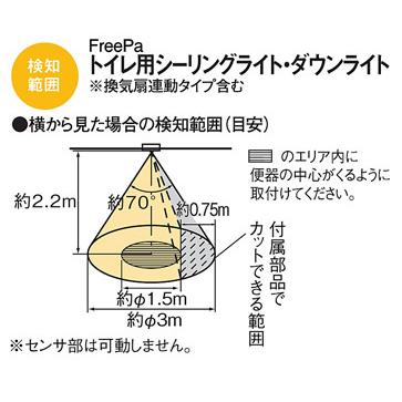 Panasonic（パナソニック） 小型シーリングライト トイレ灯 直付タイプ