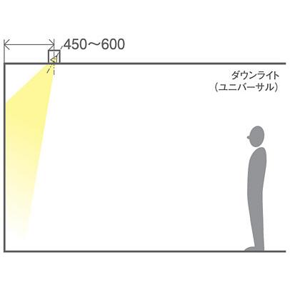 パナソニック　ユニバーサルダウンライト 高気密SB形 埋込穴φ100mm 60形電球1灯相当 昼白色 LED内蔵　LGD1402NLB1_13