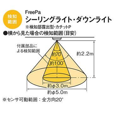 Panasonic（パナソニック） ダウンライト 高気密SB形 FreePa ペア点灯