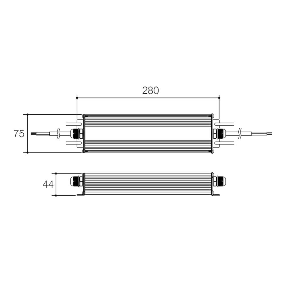 TOKISTAR　LED用直流電源 定格入力AC100V/200V/240V 95/99/104VA 定格出力DC8V 10A 防雨型　LPSWP-K-80-08C | トキスター | 01
