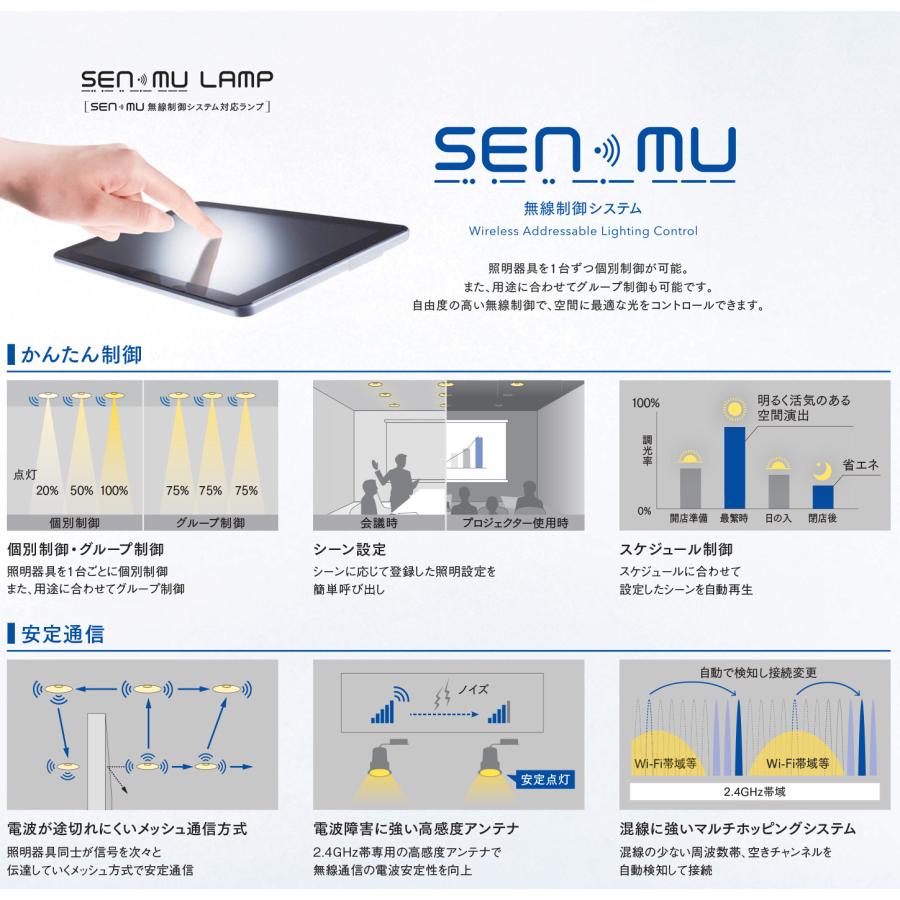 大光電機 DAIKO ダイクロハロゲン形LED電球 SENMU 無線制御システム用