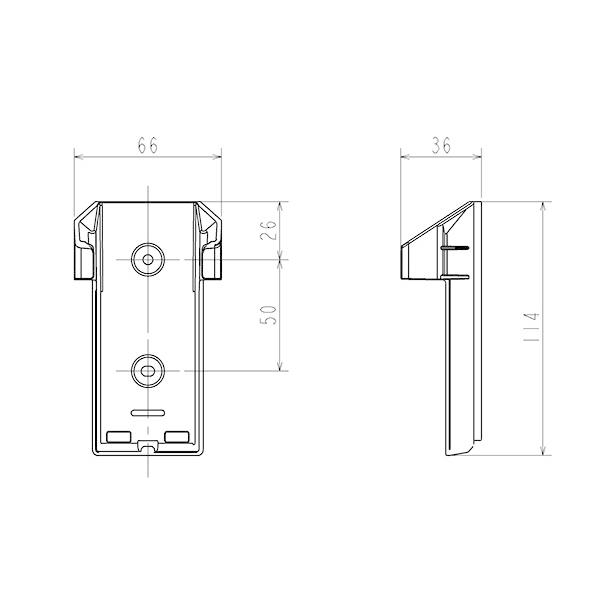 三菱　ルームエアコン　霧ヶ峰用　リモコンホルダー　MAC-188RH｜alllight｜03