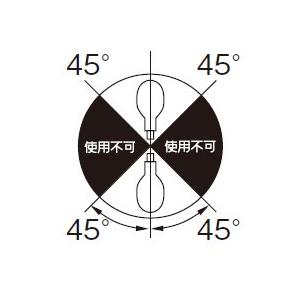 パナソニック　セラミックメタルハライドランプ　セラメタＨ（水銀灯系）　片口金Ｅ形　２３０形　蛍光形　４０００Ｋ　白色　上下点灯形　MF250CL/BU/230/N_1