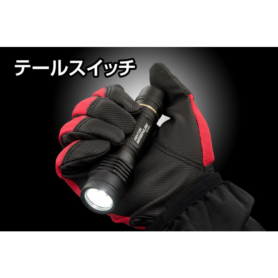 GENTOS（ジェントス） MAGNUMシリーズ 充電式LEDハンディライト 回転